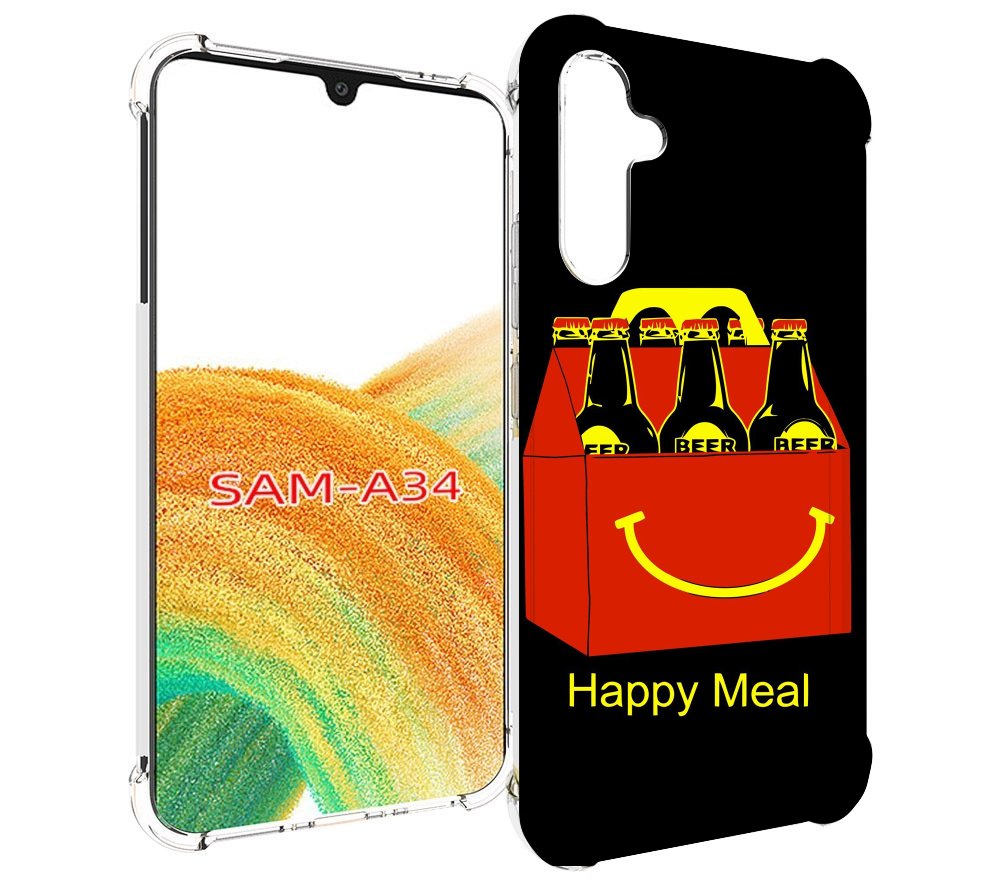 

Чехол MyPads Happy Meal для Samsung Galaxy A34, Tocco
