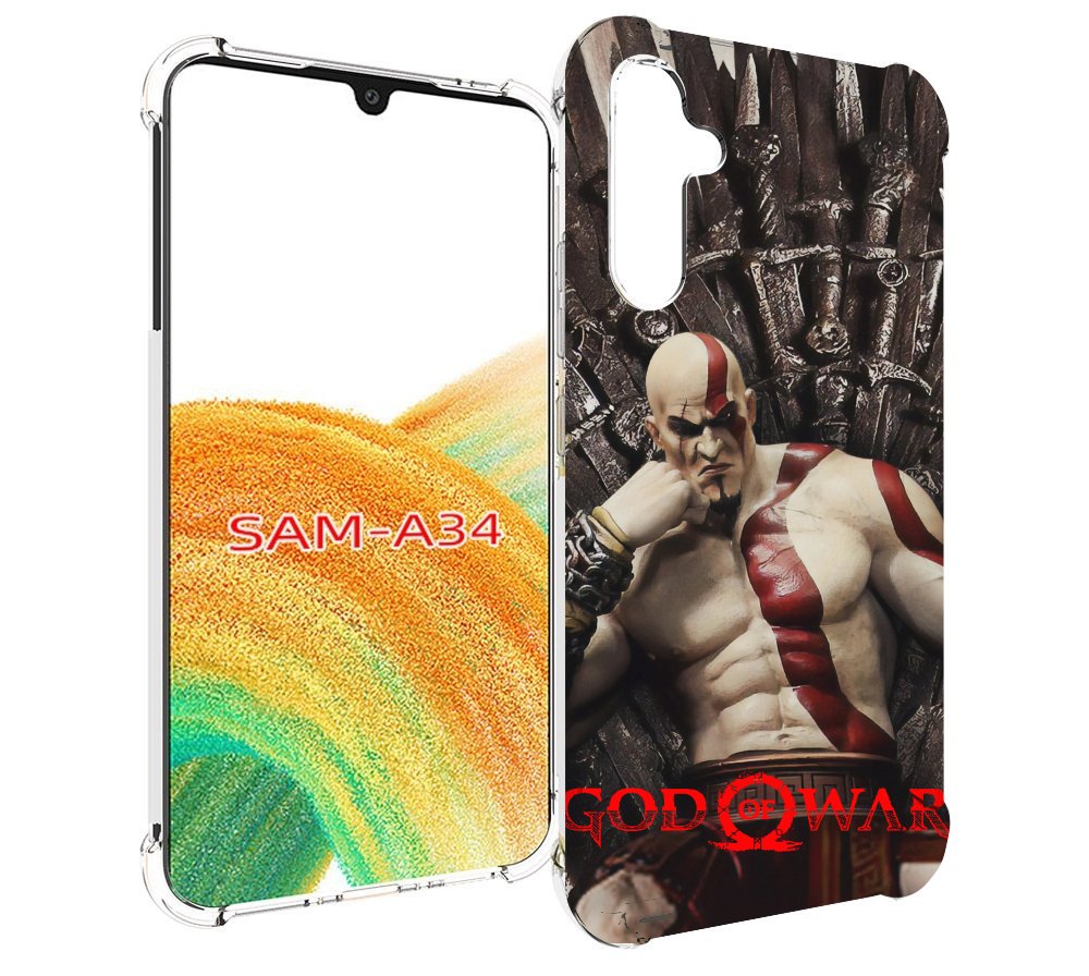 

Чехол MyPads God of War Кратос для Samsung Galaxy A34, Tocco