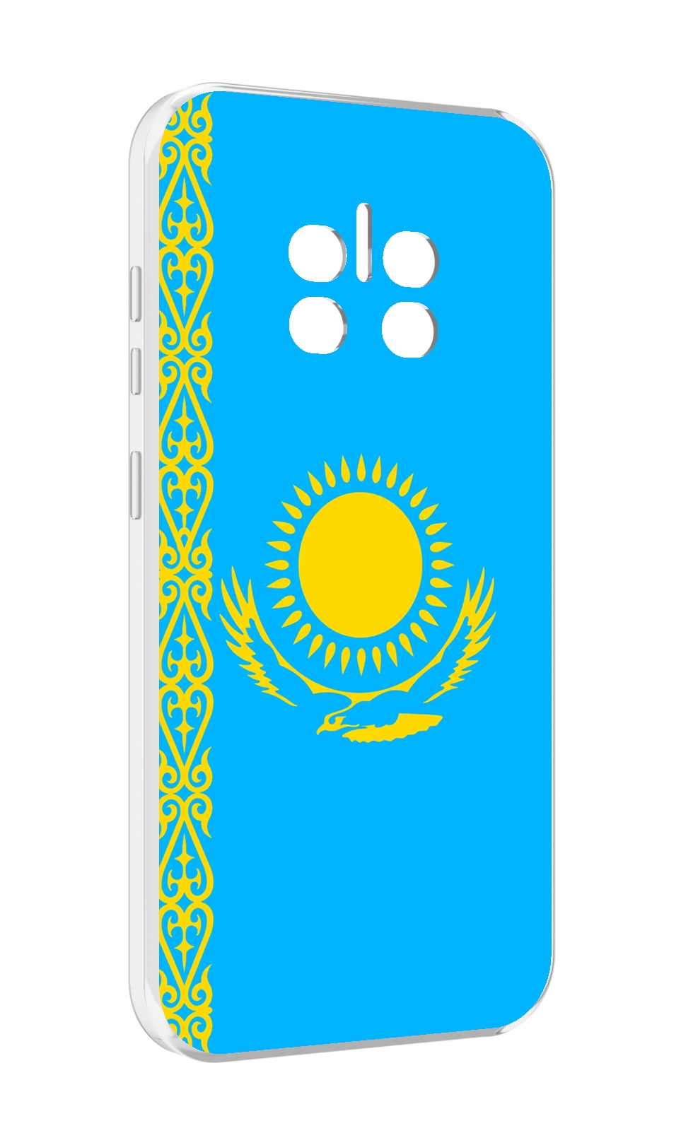 

Чехол MyPads флаг Казахстана-1 для Doogee V11, Прозрачный, Tocco