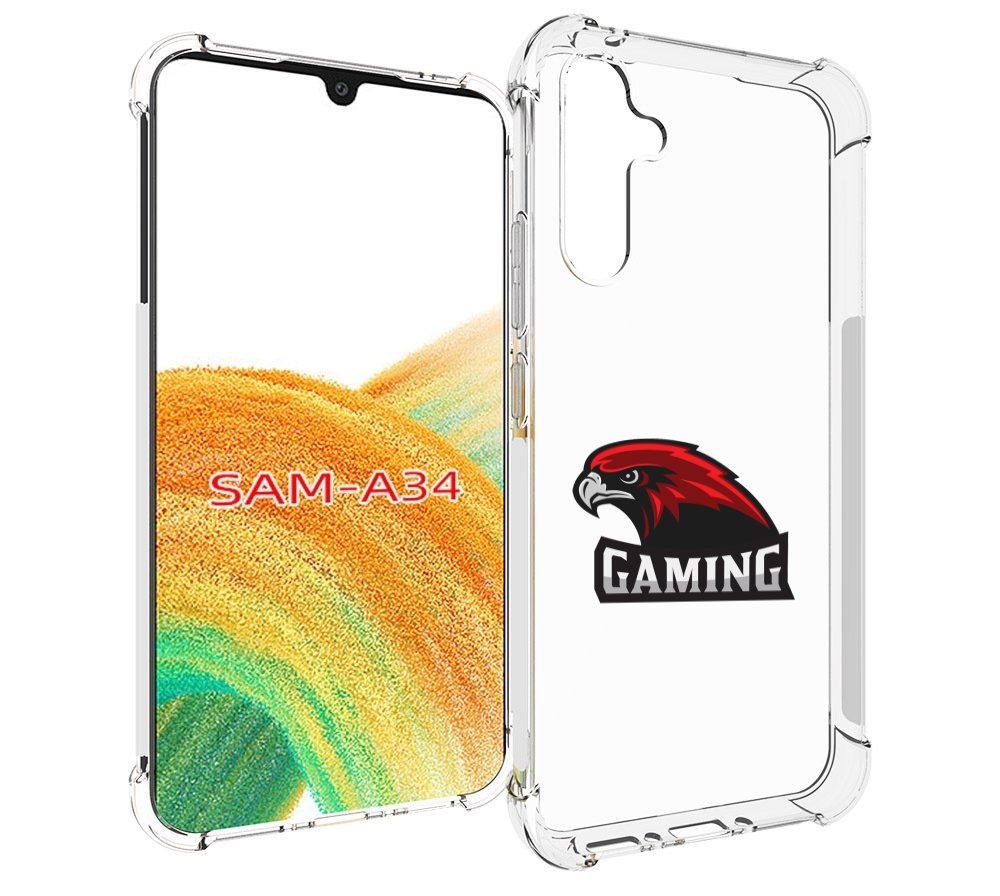 

Чехол MyPads Gaming-1 мужской для Samsung Galaxy A34, Tocco