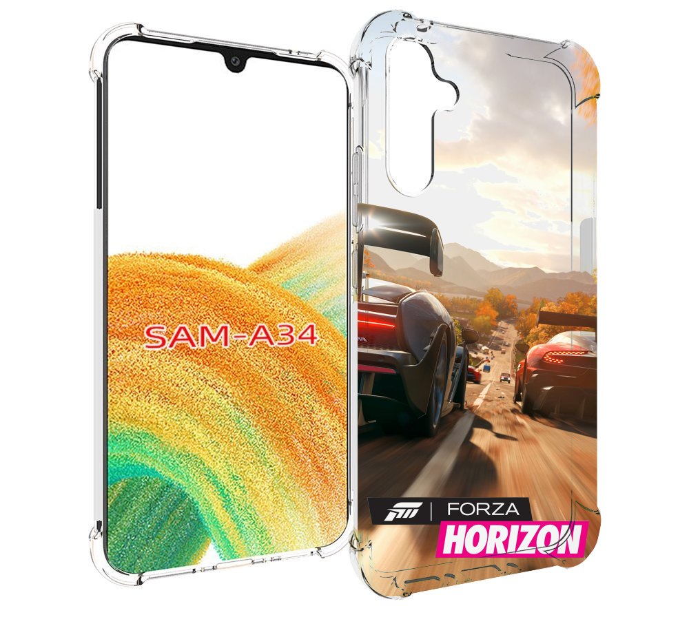 

Чехол MyPads Forza Horizon для Samsung Galaxy A34, Tocco
