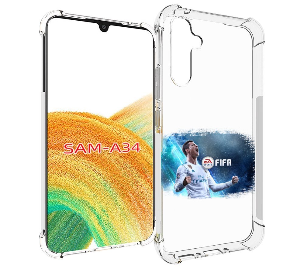 

Чехол MyPads FiFA логотип для Samsung Galaxy A34, Tocco