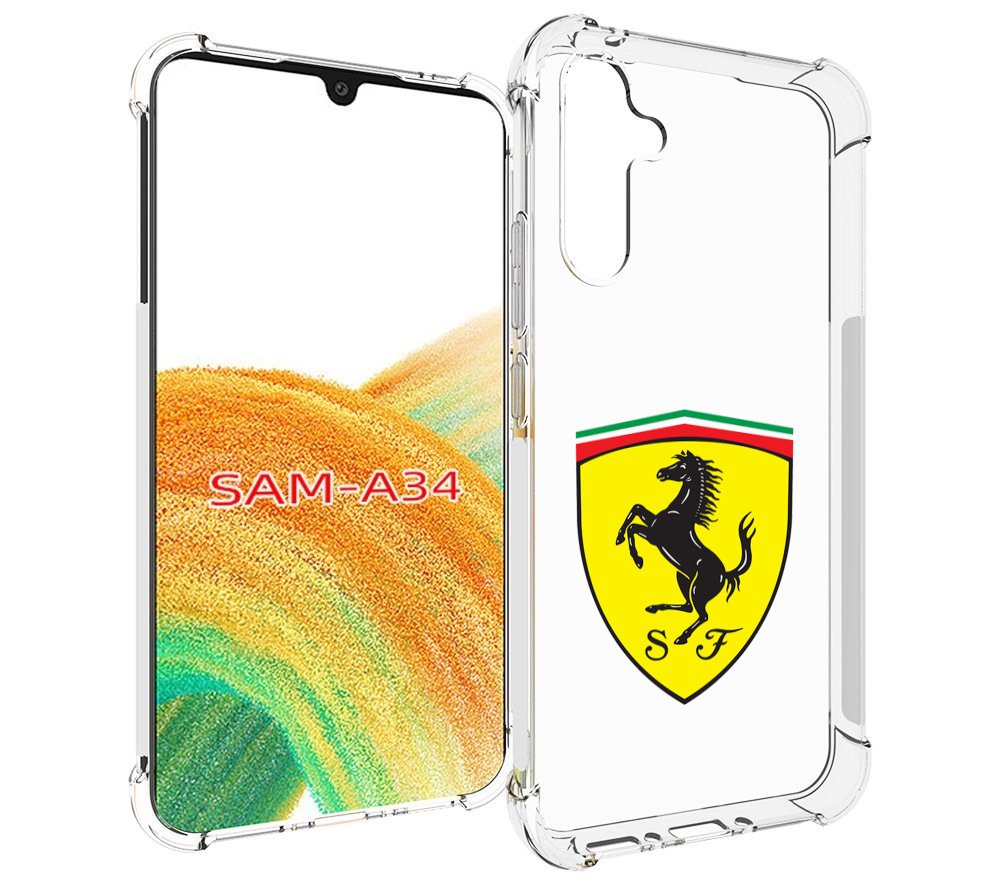 

Чехол MyPads Ferrari-3 мужской для Samsung Galaxy A34, Tocco