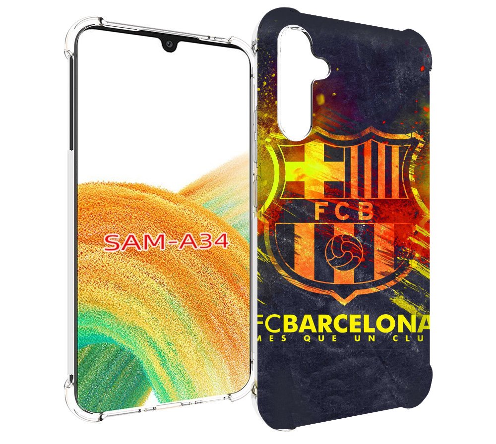 

Чехол MyPads FC-Barcelona-Wallpaper-3 для Samsung Galaxy A34, Tocco