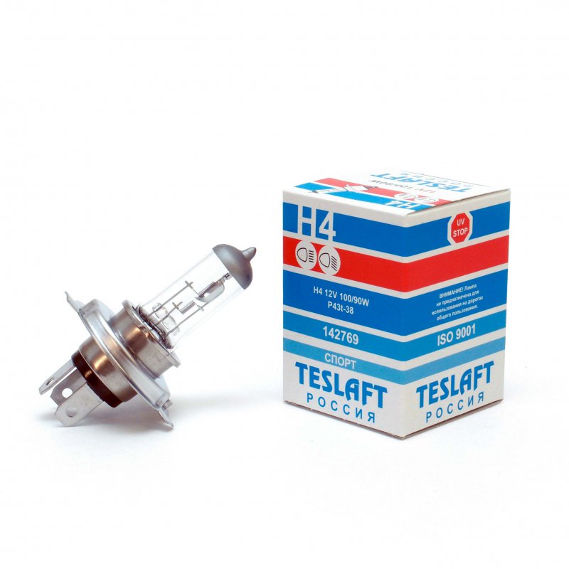 Лампа 12v H4 100/90w Teslaft 1 Шт. Картон 142769 Teslaft 142769