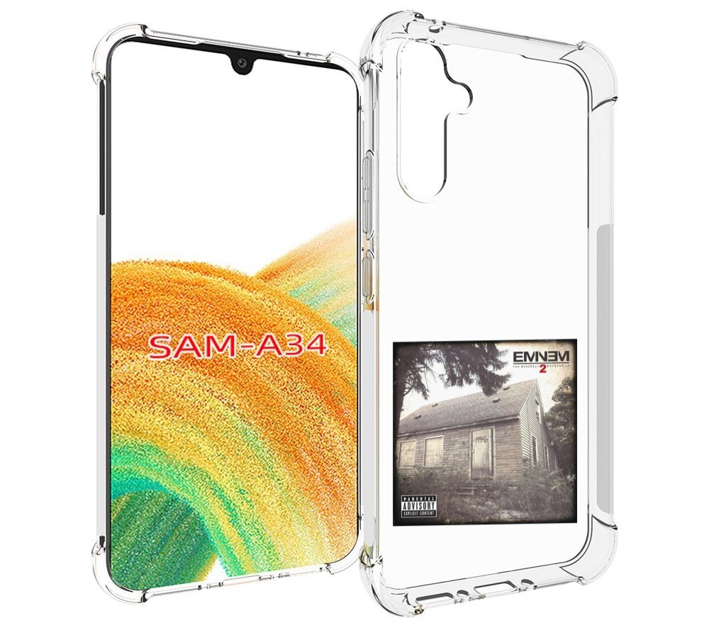 

Чехол MyPads Eminem THE MARSHALL MATHERS LP 2 для Samsung Galaxy A34, Tocco