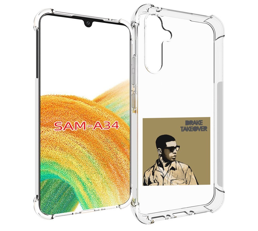 

Чехол MyPads Drake - Takeover для Samsung Galaxy A34, Tocco