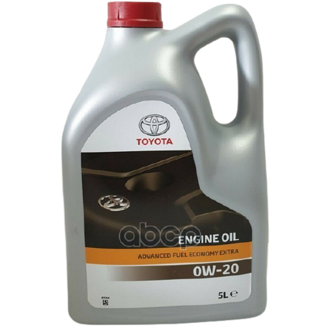 

Моторное масло Toyota синтетическое 0W20 ENGINE OIL 5л