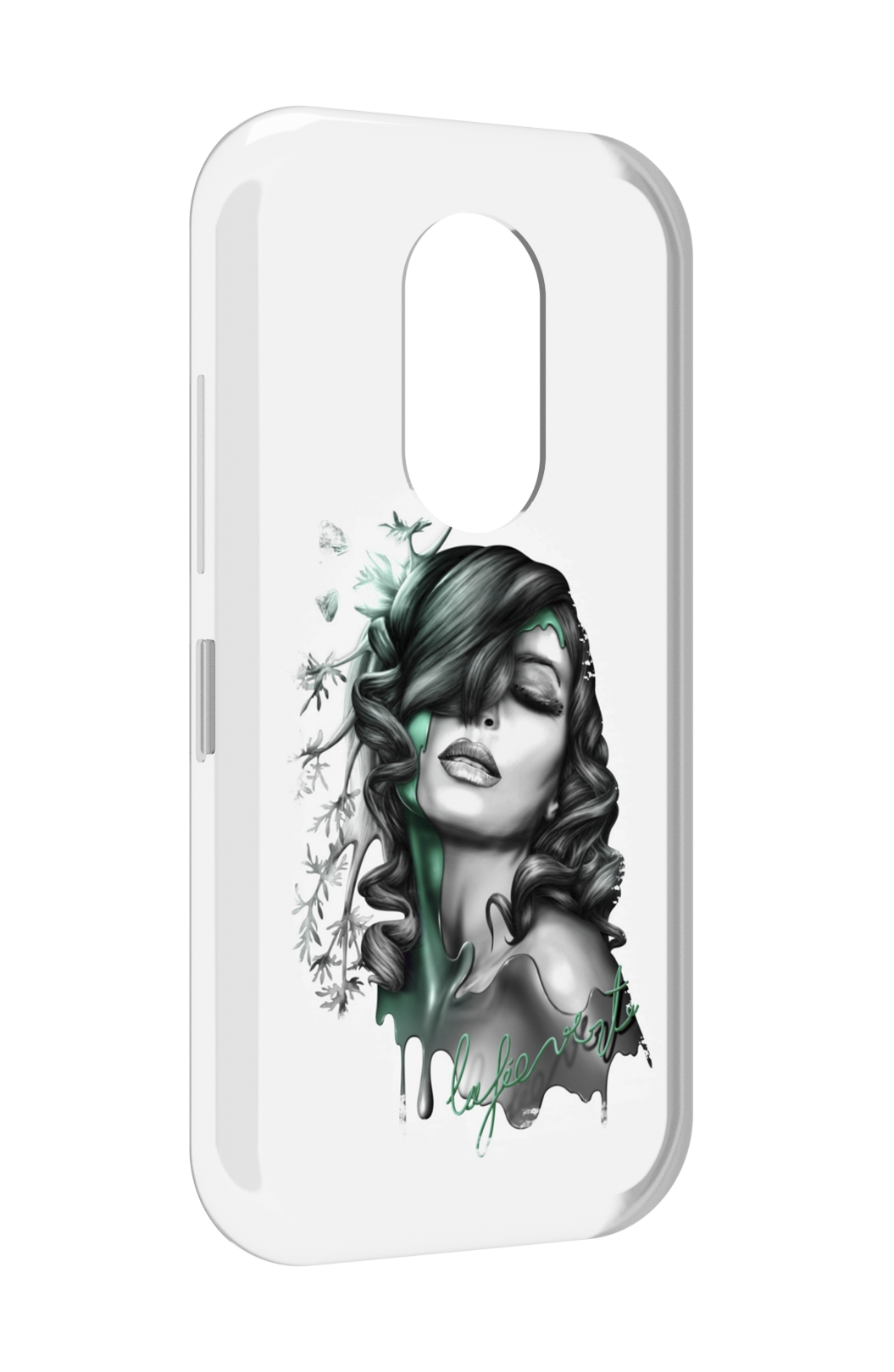 

Чехол MyPads Девушка 2 для Doogee S61 / S61 Pro, Прозрачный, Tocco