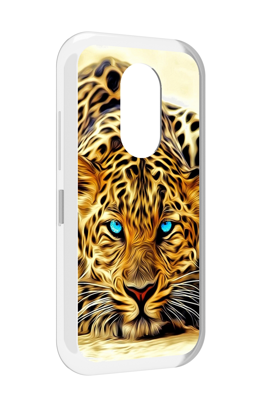

Чехол MyPads Голубоглазый-гепард для Doogee S61 / S61 Pro, Прозрачный, Tocco