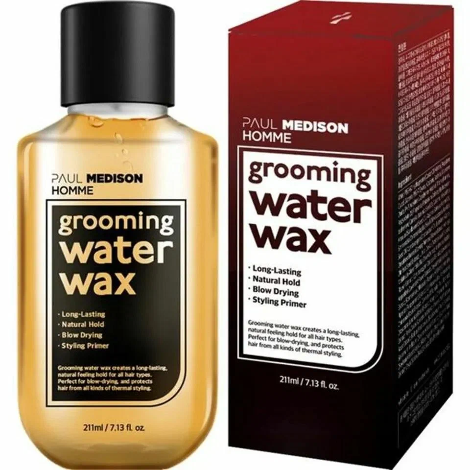

Воск мужской Paul Medison Grooming Hair Water Wax для укладки волос, 211 мл