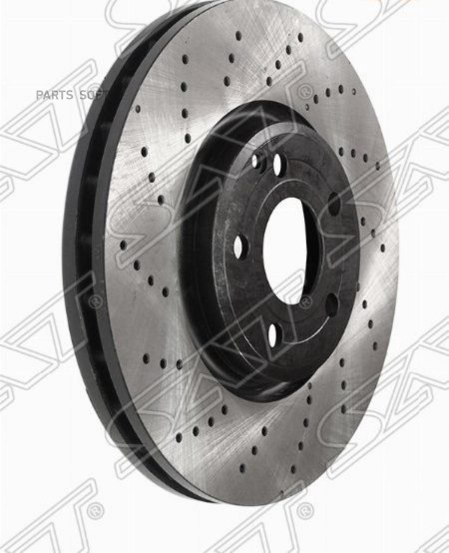 

SAT Комплект дисков тормозных передний перфорированные MERCEDES C218 CLS350 11-