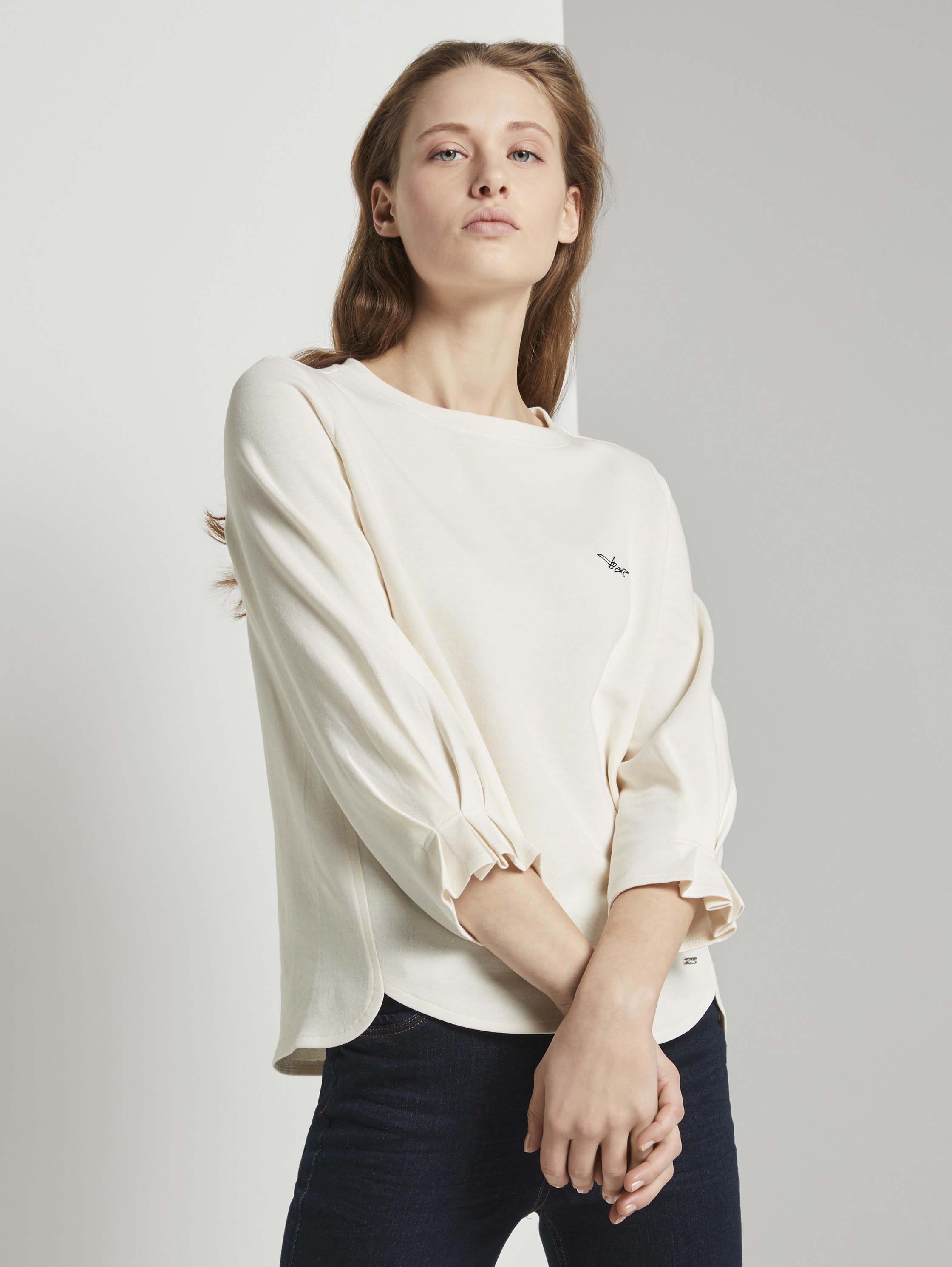 

Свитшот женский TOM TAILOR 1023952 коричневый L, 1023952