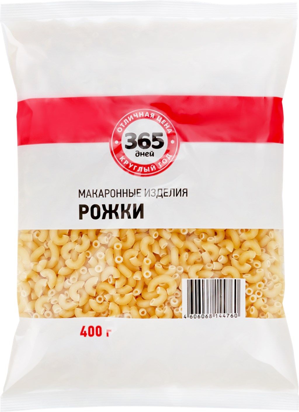 

Макаронные изделия 365 дней Ракушки 400 г