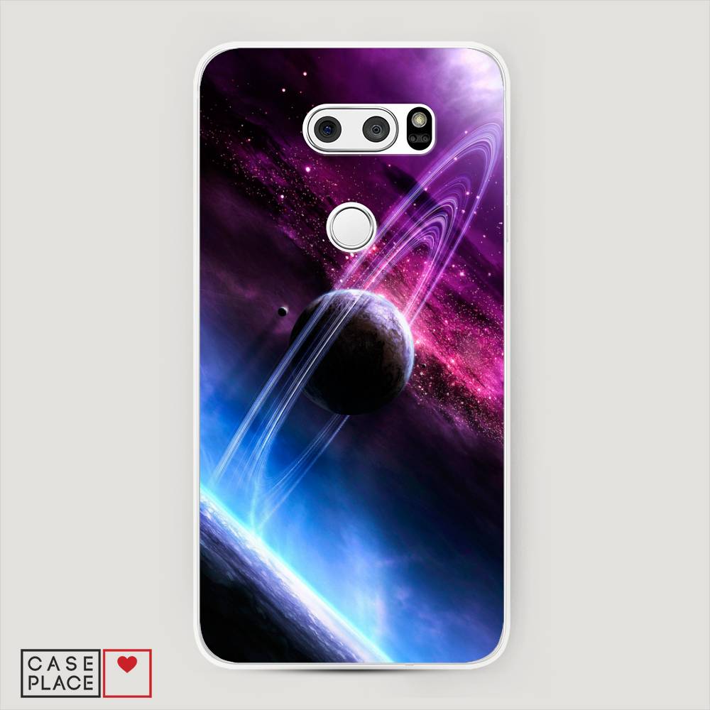 

Чехол Awog на LG V35 ThinQ "Космос 17", Черный;фиолетовый, 83650-4