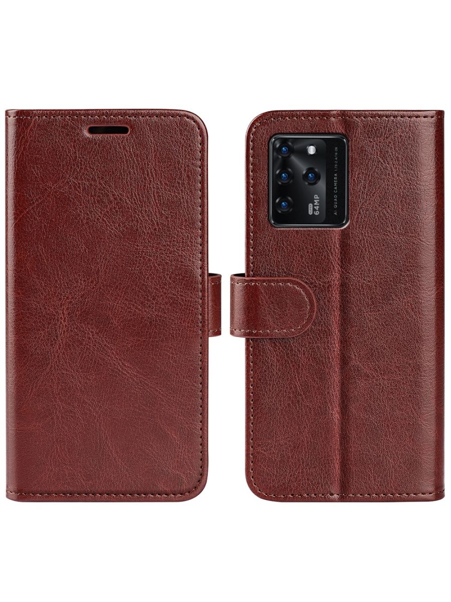 

Retro Чехол книжка для ZTE Blade V30 Красный