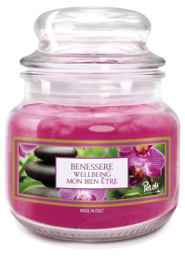 Свеча ароматизированная в банке Petali Благополучие 6,8 х 8,3 см