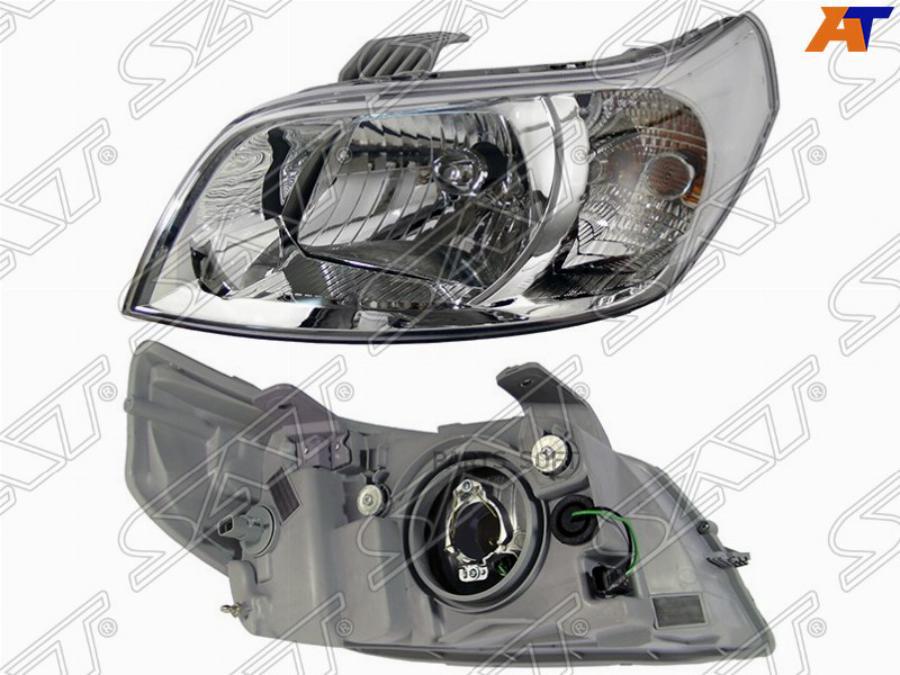 

Sat St2351105Lmldem Фара Chevrolet Aveo T250 08- 5D Hbk/Daewoo Gentra 08-11 5D Hbk/Ravon N