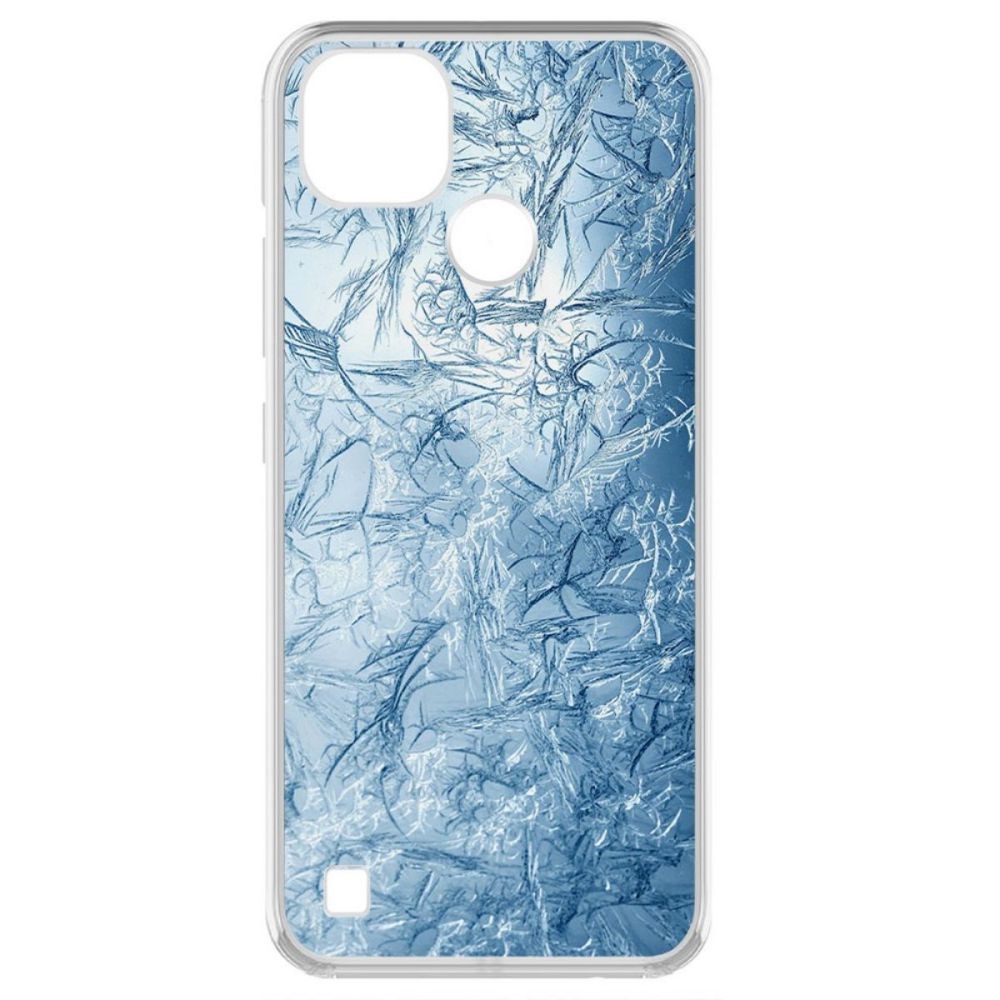 

Чехол-накладка Krutoff Clear Case Лед для Realme C21Y, Прозрачный