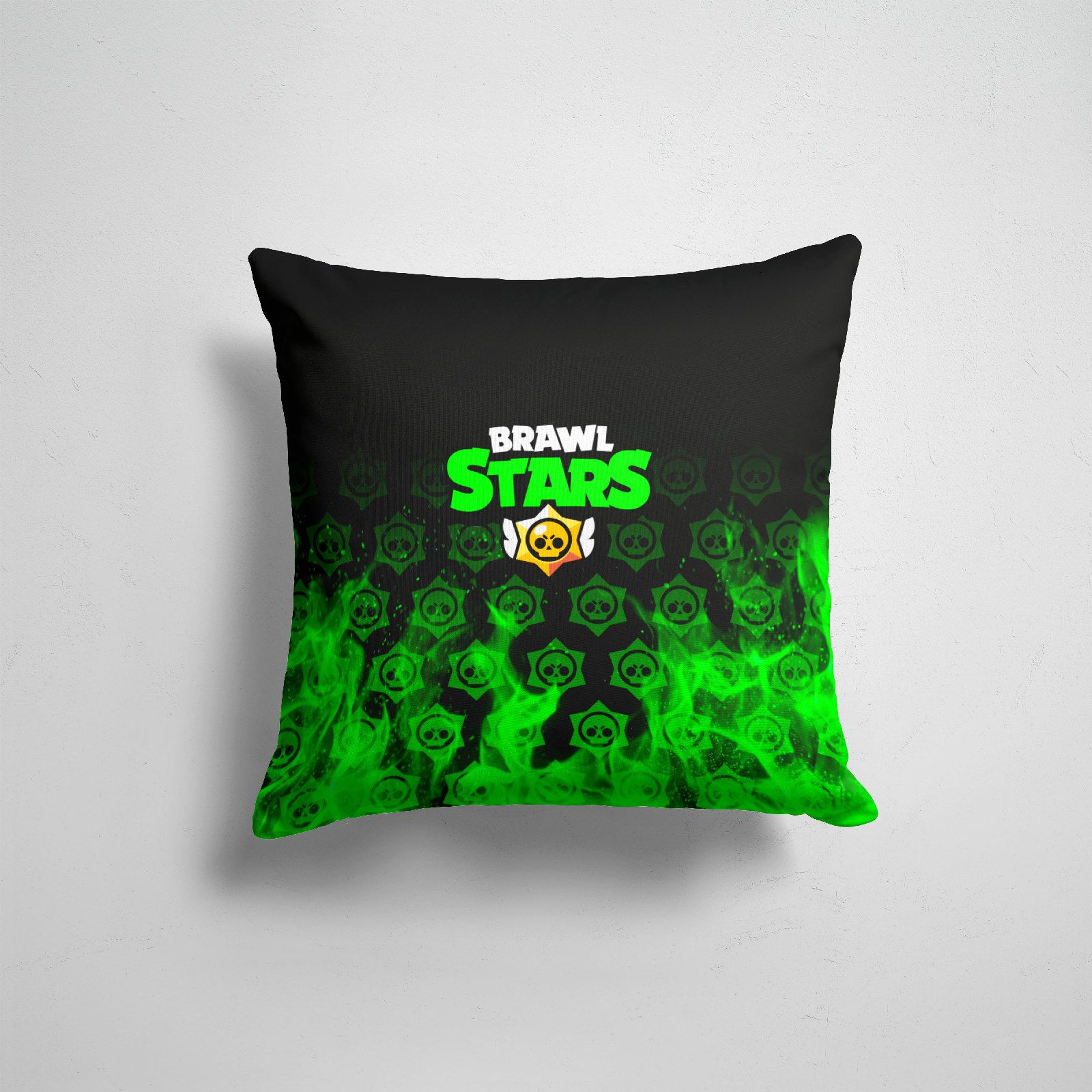 

Подушка декоративная 45х45см Геймерам Brawl Stars BRAWL STARS, Разноцветный