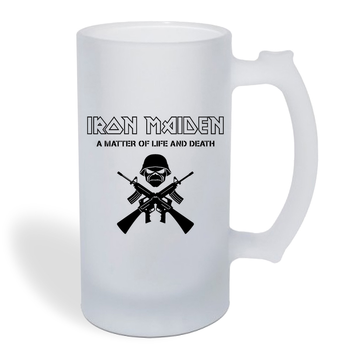 

Кружка пивная CoolPodarok Iron maiden A matter of life and death