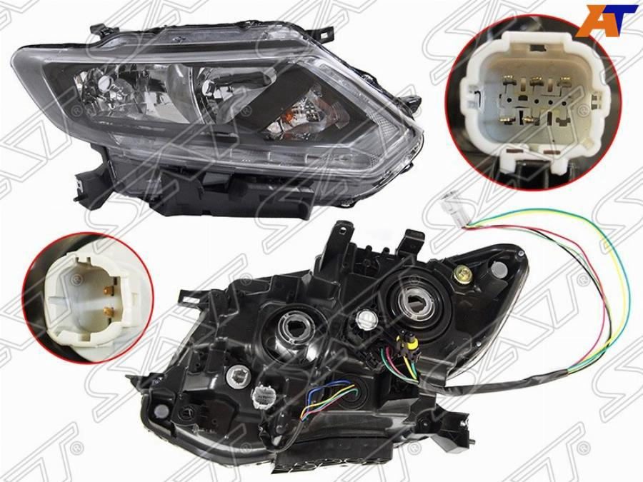 

Фара Nissan X-Trail 14-17 Rh (правый) Галоген Дхо С Электрокорректором Sat арт. ST-115-1