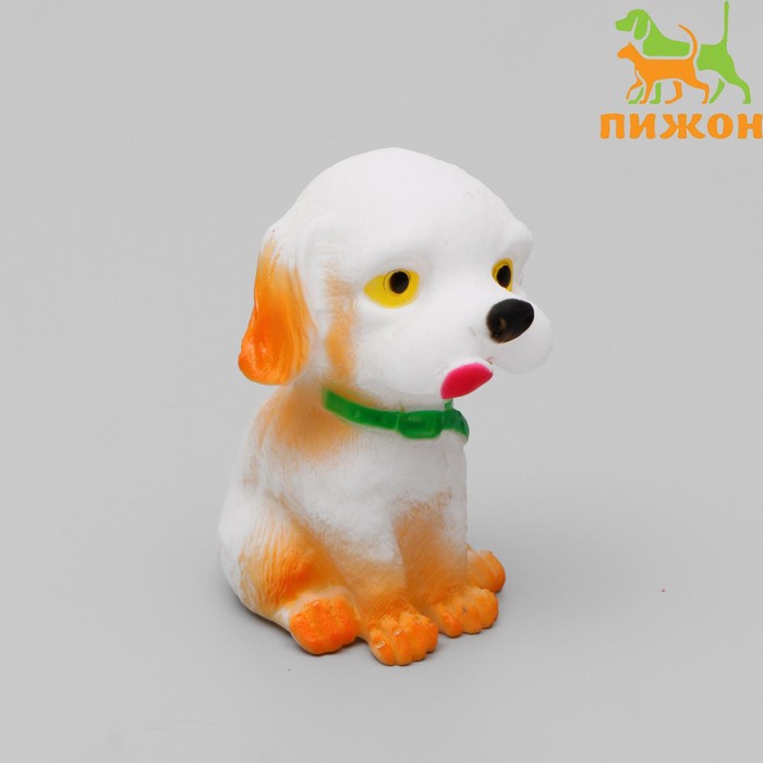 

Игрушка пищащая "Пес" для собак, 9 см