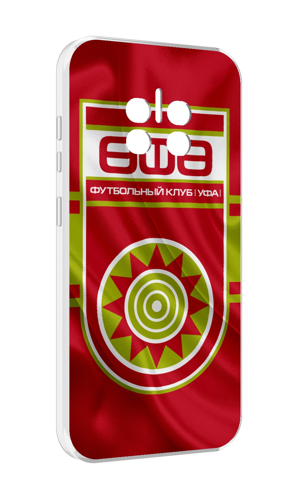 

Чехол MyPads фк уфа для Doogee V11, Прозрачный, Tocco