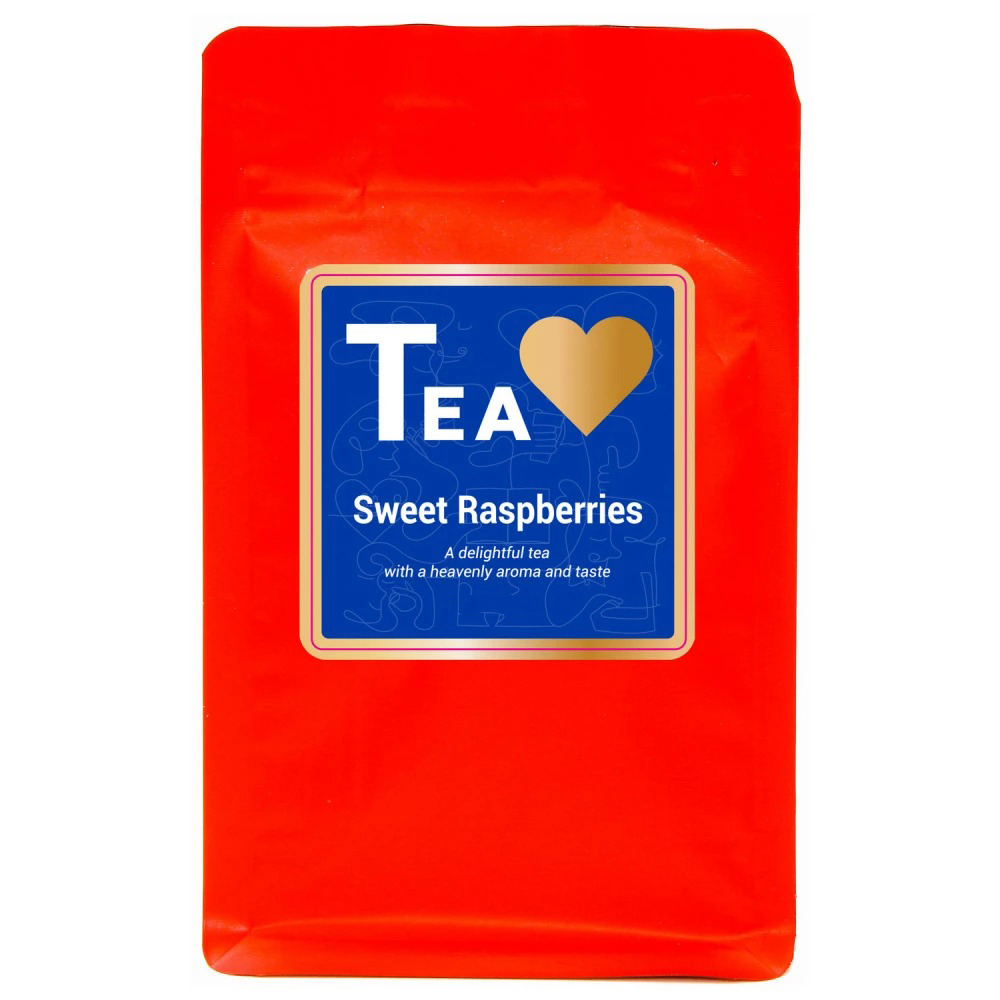 

Чай Tea.ru Sweet Raspberries черный листовой c добавками 75 г