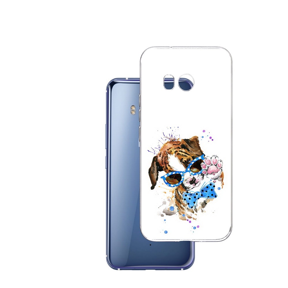 

Чехол MyPads Tocco для HTC U11 лапочка, Прозрачный, Tocco