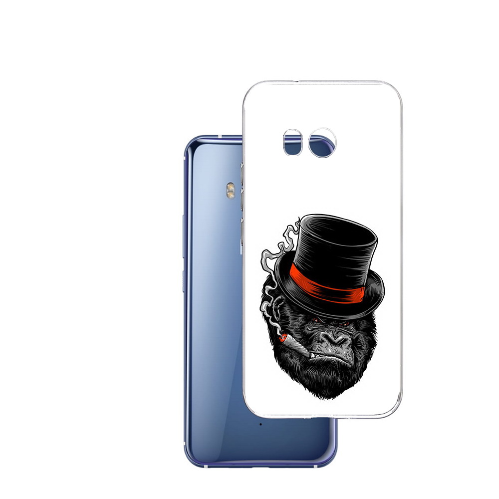 

Чехол MyPads Tocco для HTC U11 дизайнерская горилла, Прозрачный, Tocco