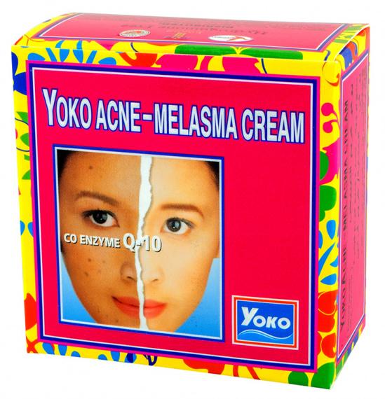 

Крем для лица YOKO против акне и пигментации с коэнзимом Q10, 4 г