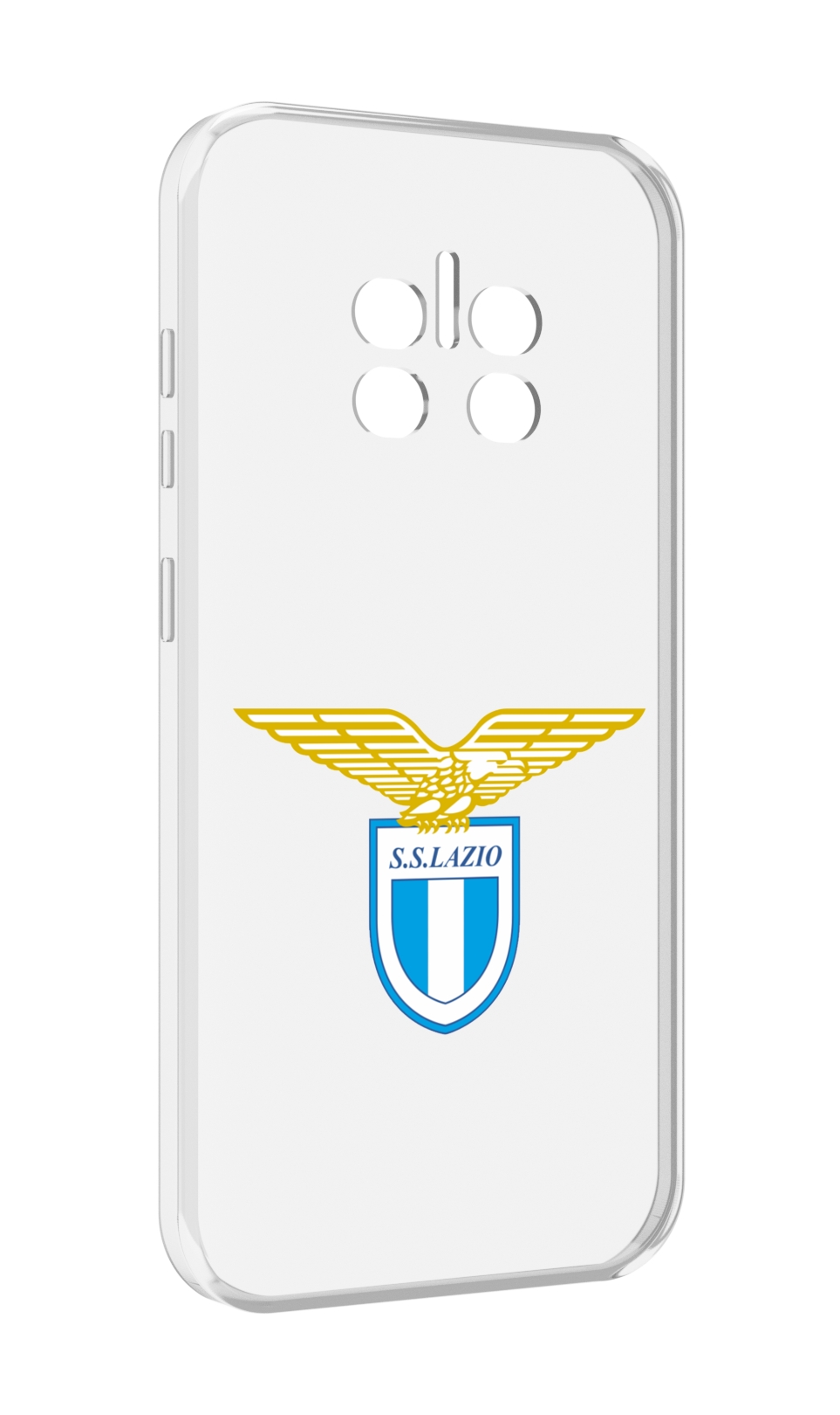 

Чехол MyPads фк лацио для Doogee V11, Прозрачный, Tocco