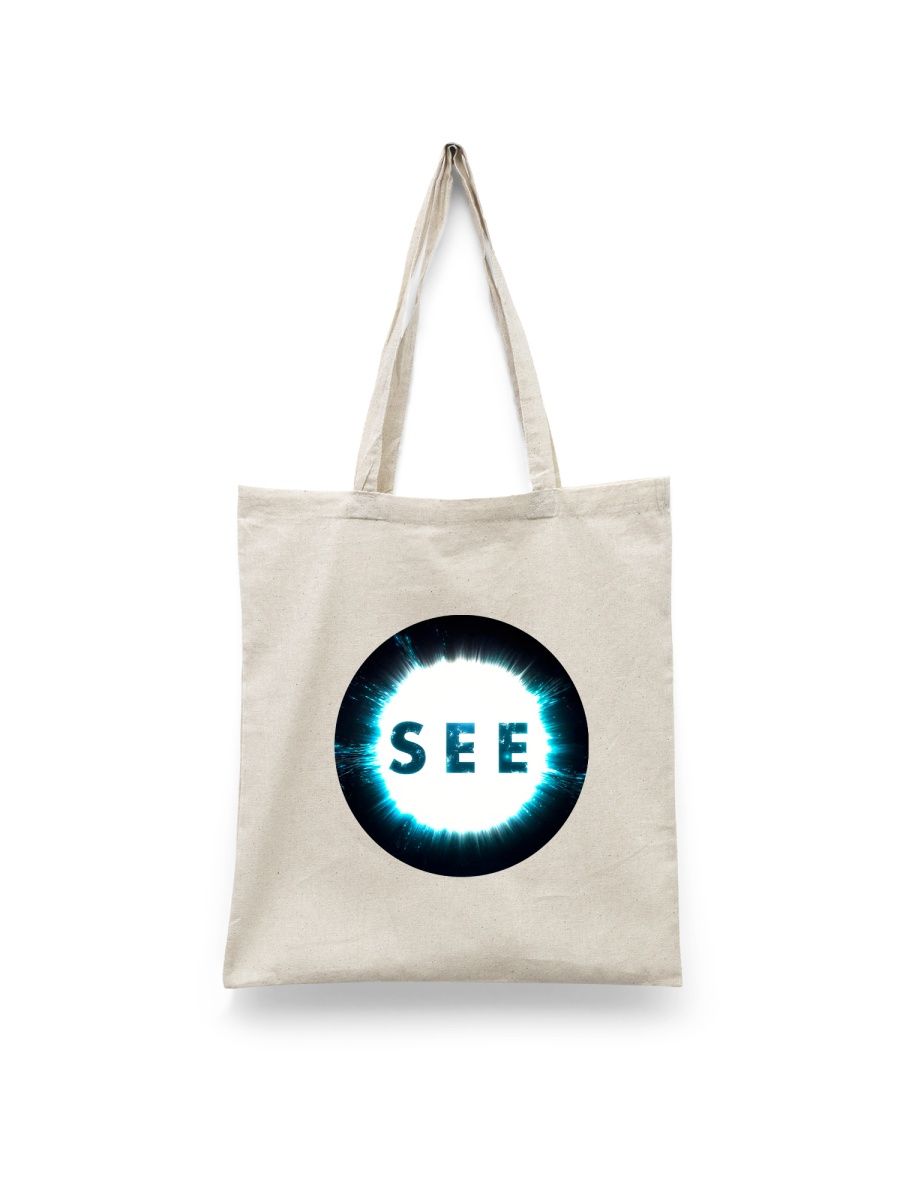 

Шоппер унисекс Каждому Своё Видеть/See/Сериал SRSE5, белый, Видеть/See/Сериал SRSE5