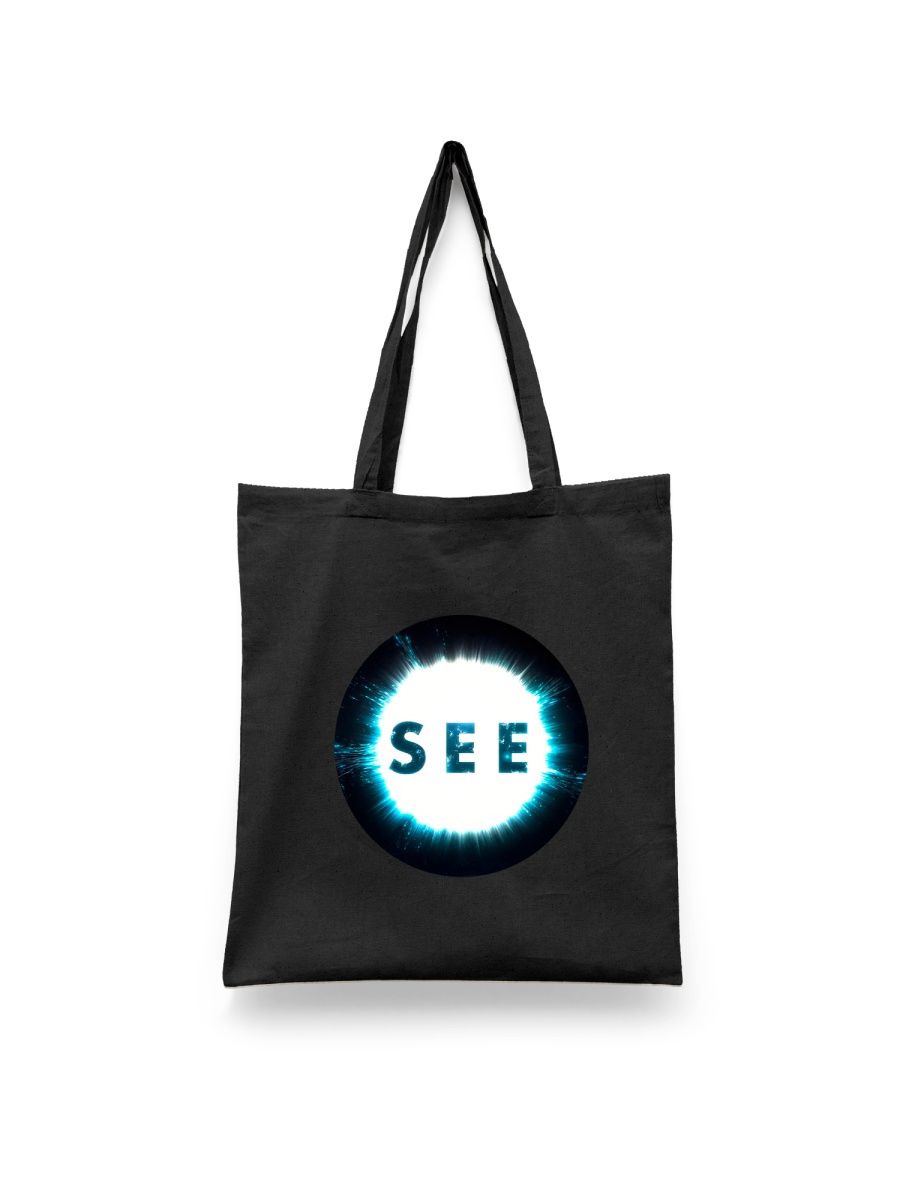 

Шоппер унисекс Каждому Своё Видеть/See/Сериал SRSE5, черный, Видеть/See/Сериал SRSE5