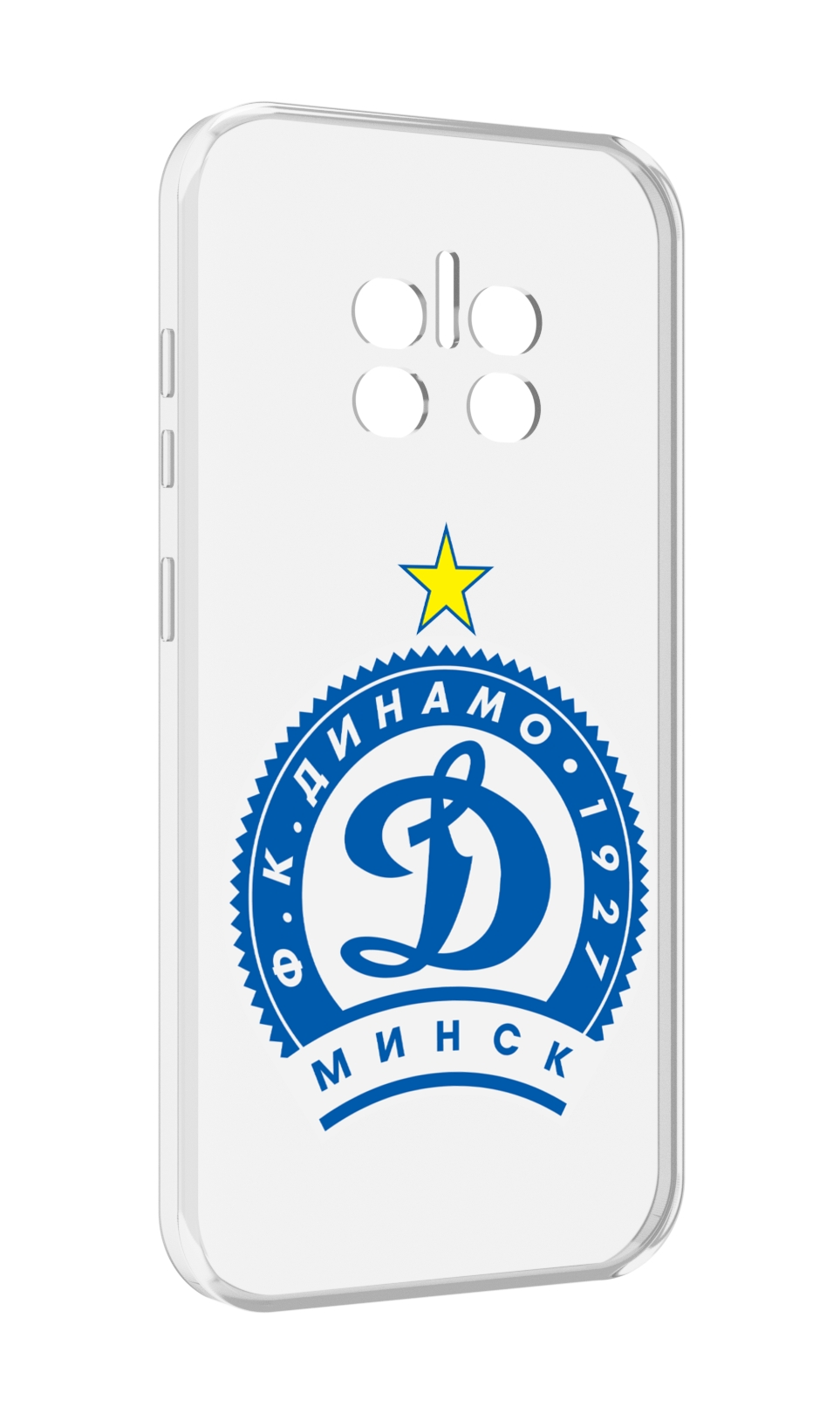 

Чехол MyPads фк динамо минск мужской для Doogee V11, Прозрачный, Tocco