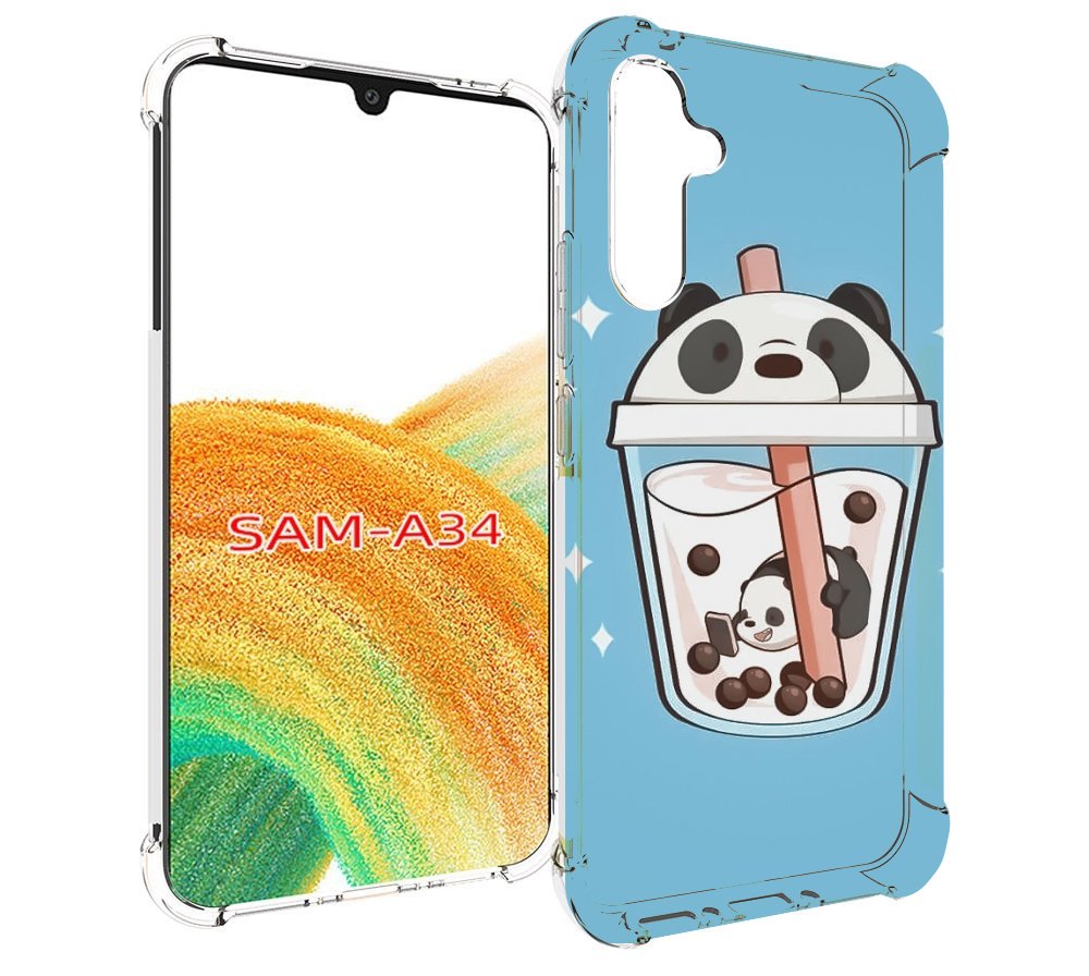 

Чехол MyPads Bubble tea для Samsung Galaxy A34, Tocco