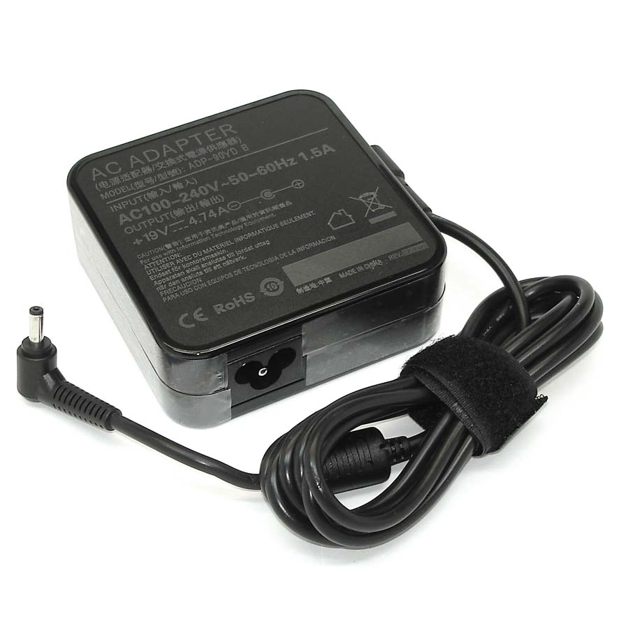 

Блок питания AS9019040135FK для ноутбуков ASUS 19V/4.74A 4.0x1.35mm 90W OEM