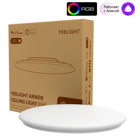 фото Потолочная лампа yeelight arwen 550c (ylxd013-c)(русская версия)