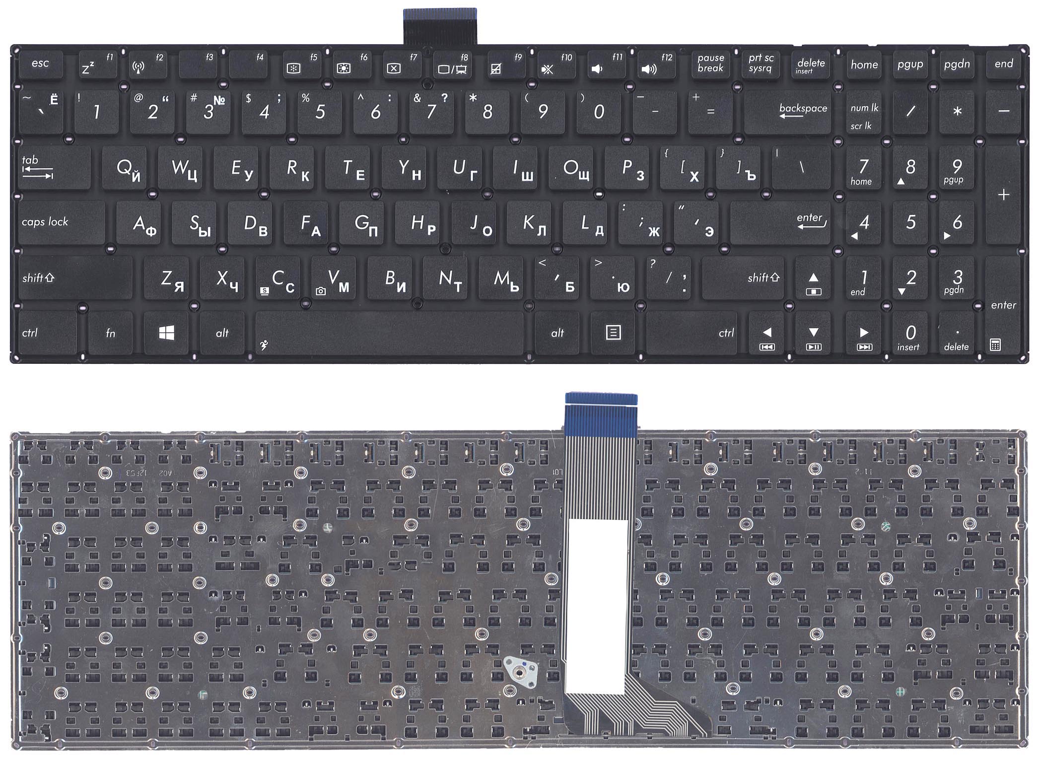 

Клавиатура NoBrand для ноутбука Asus X502, X502CA, X502C