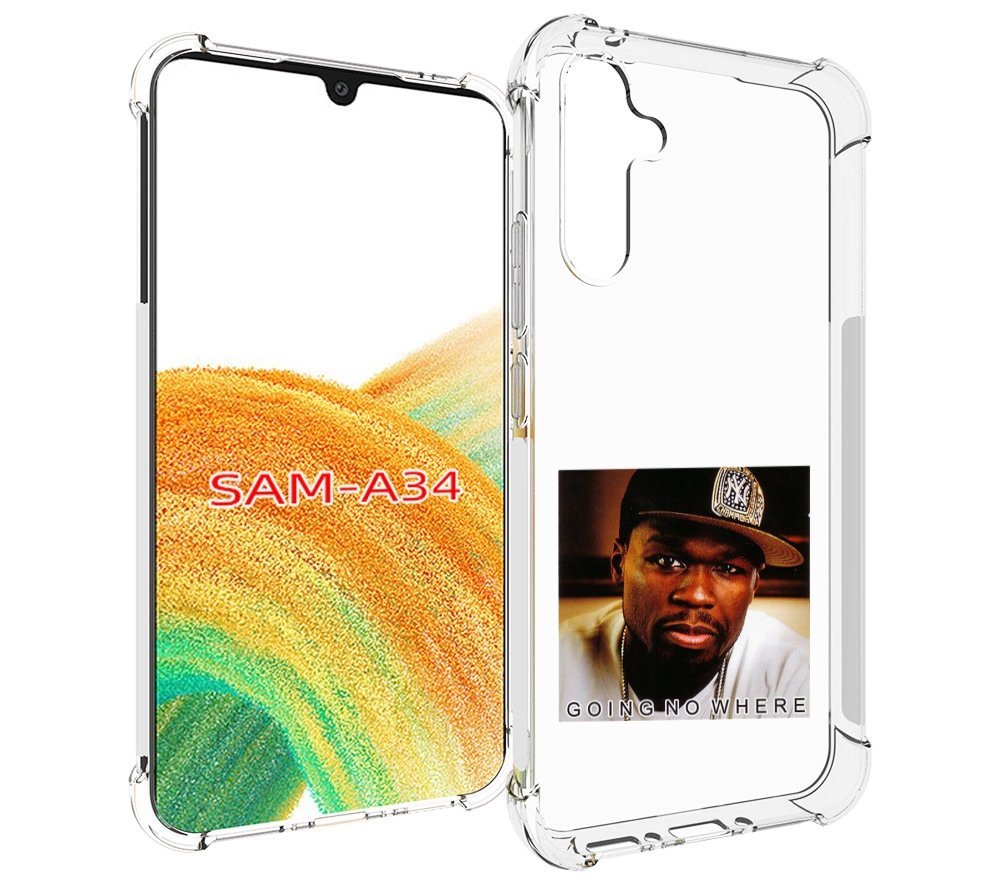 

Чехол MyPads 50 Cent - Going No Where для Samsung Galaxy A34, Tocco
