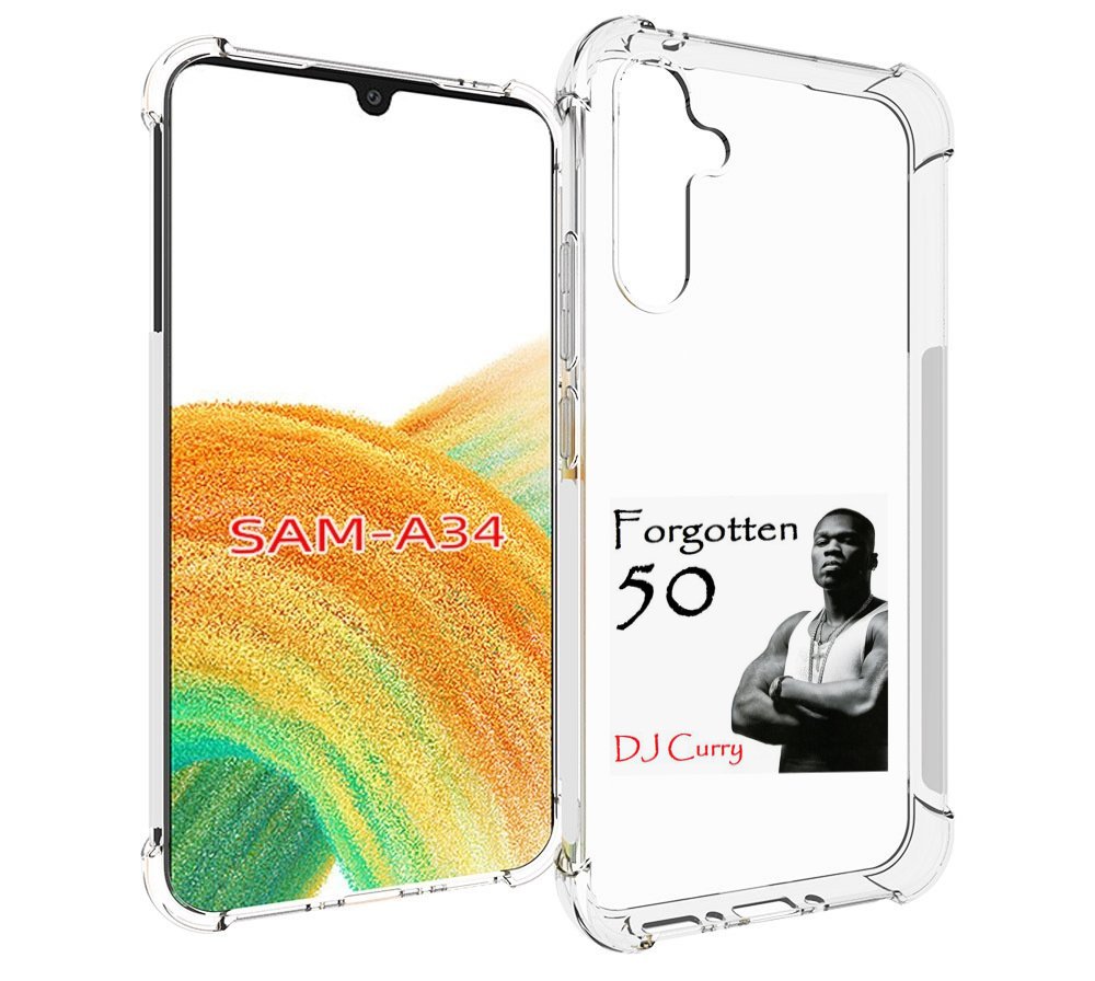 

Чехол MyPads 50 Cent - Forgotten 50 для Samsung Galaxy A34, Tocco