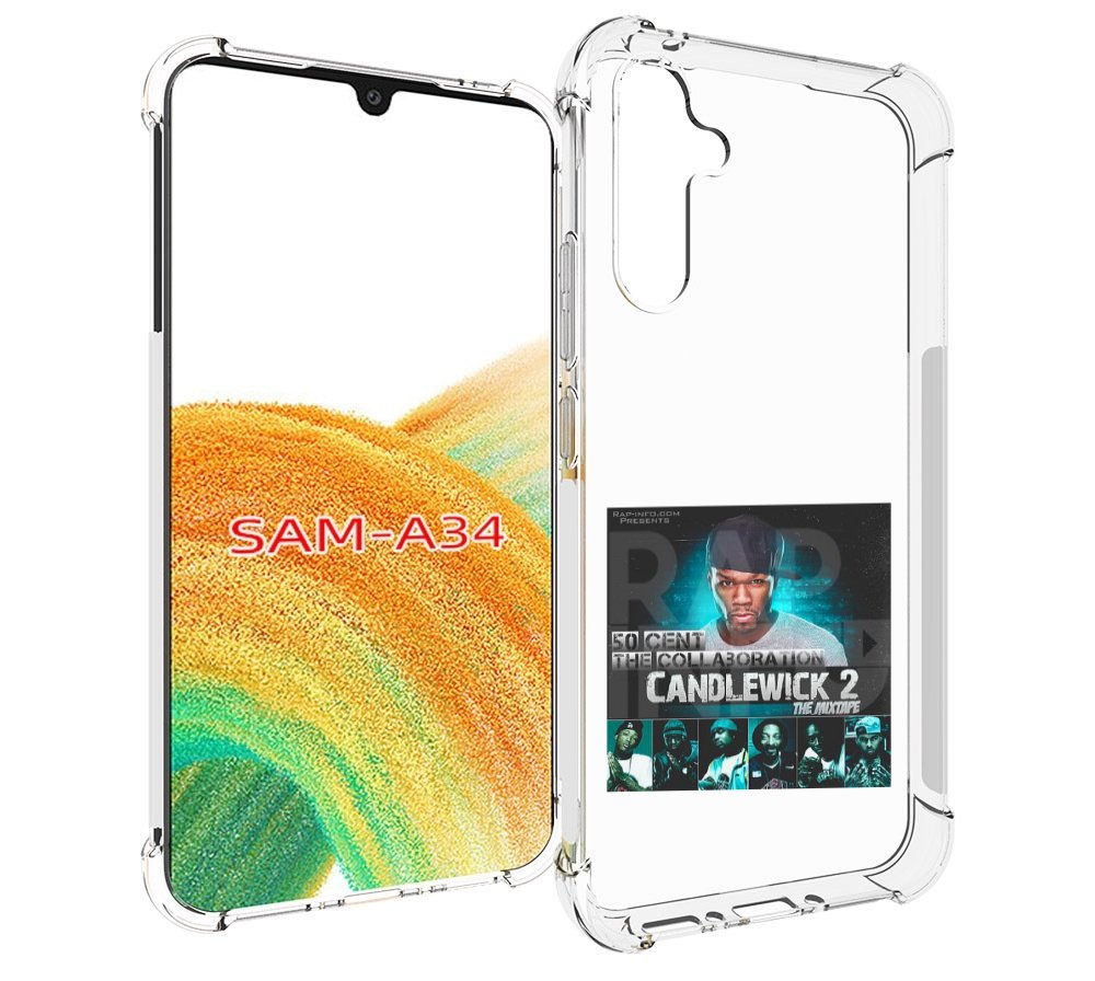 

Чехол MyPads 50 Cent - CandleWick 2 для Samsung Galaxy A34, Tocco