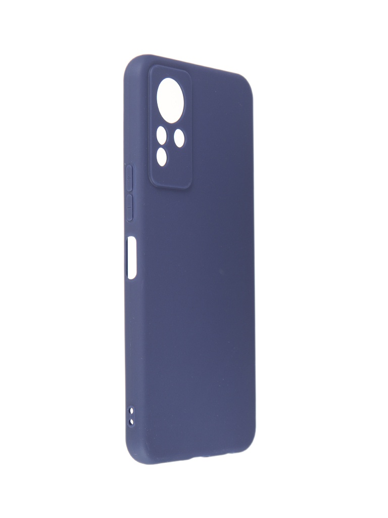 фото Чехол df для infinix note 12 silicone blue incase-12 df-group