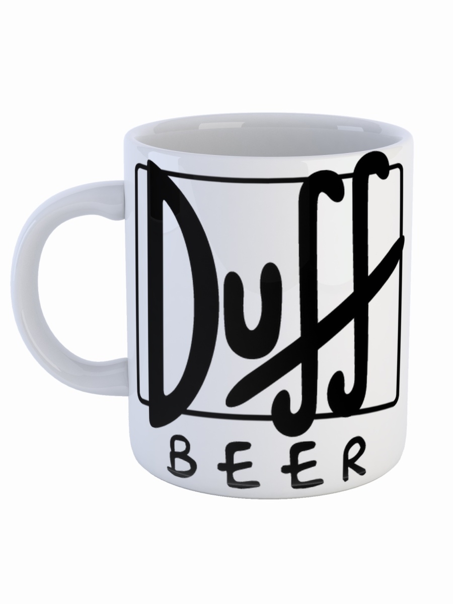 фото Кружка сувенирshop мультсериал "симпсоны / the simpsons / duff beer" 330 мл cu-musd1-w/s