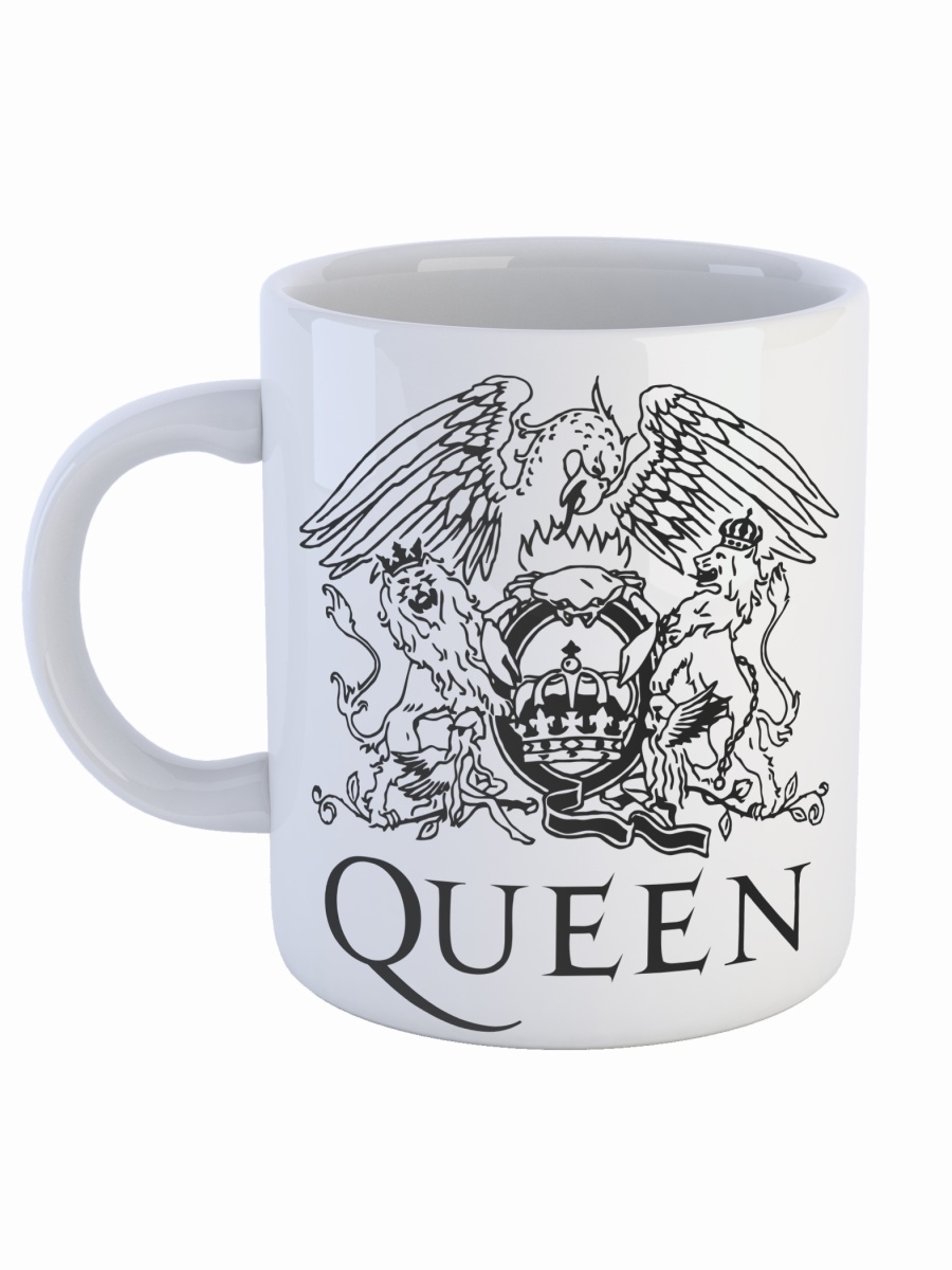 

Кружка СувенирShop Музыкальная рок-группа "Queen / Квин" 330 мл CU-MGQN1-W/S