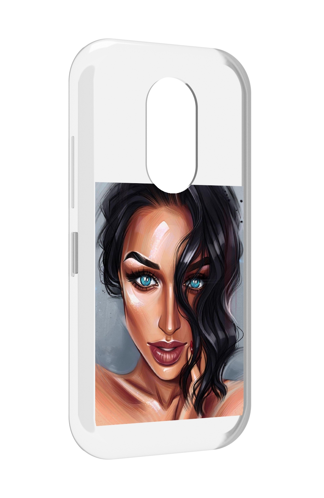 

Чехол MyPads Брюнетка для Doogee S61 / S61 Pro, Прозрачный, Tocco