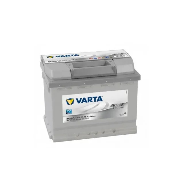 фото Аккумулятор silver dynamic 12v 63ah 610a 242х175х190 varta 563401061