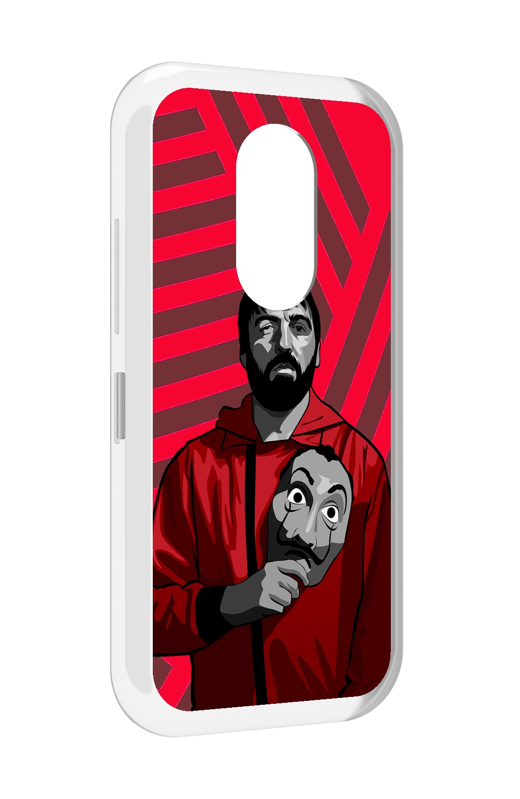 

Чехол MyPads Богата-Бумажный-дом для Doogee S61 / S61 Pro, Прозрачный, Tocco