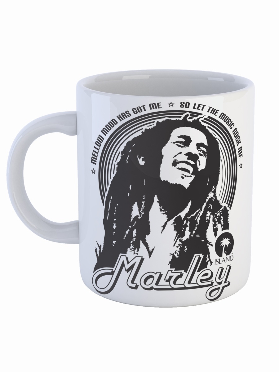 фото Кружка сувенирshop музыкант "боб марли / bob marley" 330 мл cu-mzbm1-w/s